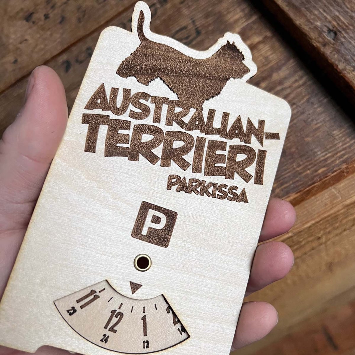 Australianterrieri parkkikiekko - Image 5